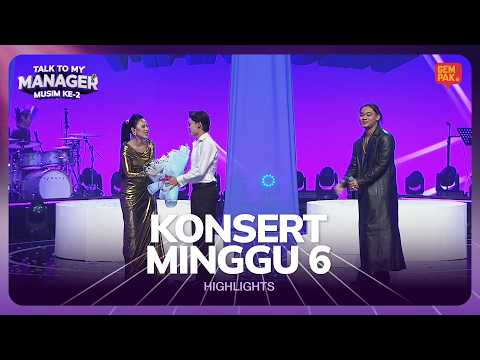 [Highlights Penuh] MINGGU DUET YANG BEST,RAMAI CURI SPOTLIGHT- MINGGU 6 | TALK TO MY MANAGER MUSIM 2 thumbnail