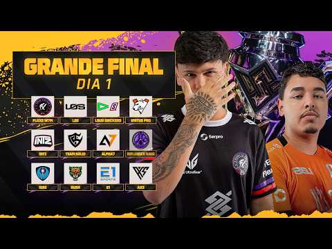 🚨 FFWS BR 🏆 GRANDE FINAL | DIA 01🚨 #freefire thumbnail