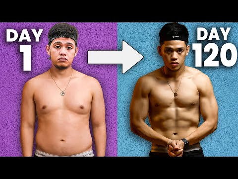 Day 1 vs Day 120 Body Transformation thumbnail