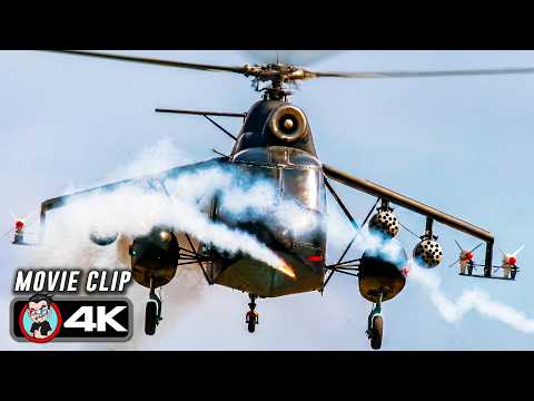 Chuck Norris Vs Mi-24 - Final Fight Scene | BRADDOCK: MISSING IN ACTION III (1988) Movie CLIP 4K thumbnail