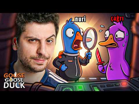 KATİL ROLLERİNİ ÇALDIM! | Goose Goose Duck thumbnail