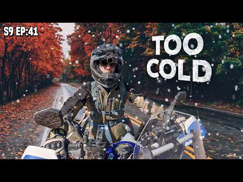 This Freezing Rain Broke Me ?? S9 EP 41 | Pakistan to Americas Motorcycle Tour thumbnail