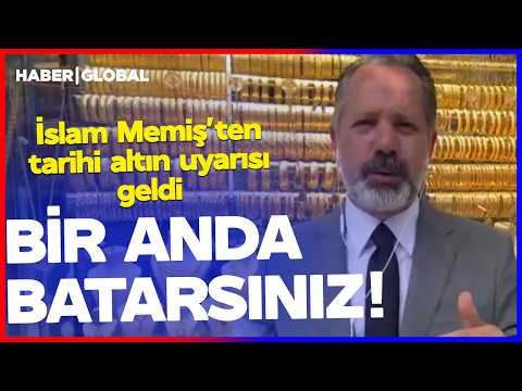 "BİR SABAH UYANDIĞINIZDA BATARSINIZ!" İslam Memiş'ten Milyonlara Altın Uyarısı Geldi: Bunu Yapmayın thumbnail