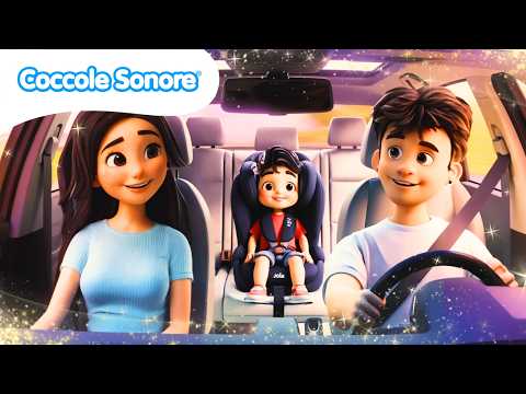 La Canzone del Seggiolino 🚗 Canzone animata sulla sicurezza in auto | Coccole Sonore thumbnail