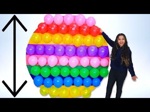 شفا صنعت أكبر بوب ات في العالم ! Shfa made biggest pop it in the world thumbnail
