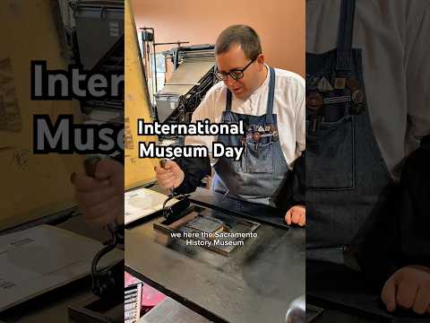 Printing an image of our Museum for International Museum Day (May 18) thumbnail