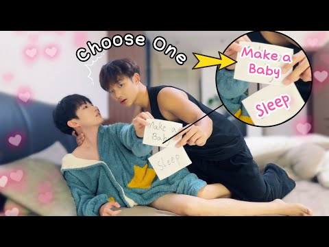Letting My Boyfriend Decide Our Couple Night🔥😳 ("Sleep" or "Make a baby") What Will He Choose? thumbnail