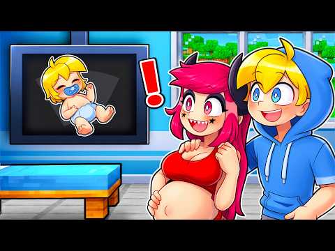 Ho avuto un BAMBINO con la mia FIDANZATA su Minecraft! thumbnail