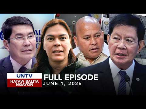 UNTV: Hataw Balita Ngayon | June 01, 2026 thumbnail