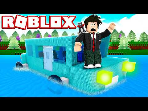 LOKIS NO BARCO EM FORMA DE CARRO | Roblox - Build a Boat for Threasure thumbnail