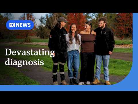 Parkinson's not just 'old man's disease', says Tasmanian mum | ABC News thumbnail