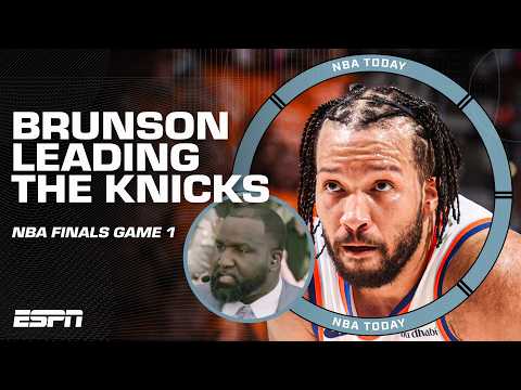 ‘The Knicks found their SAVIOR’ 😤 Perk on Jalen Brunson’s NBA Finals Game 1 performance | NBA Today thumbnail