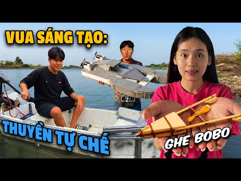 Vua Sáng Tạo - Tập 3: Làm Thuyền Máy và Đua Bobo Thái thumbnail