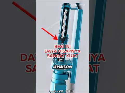 cara kerja pompa skrup, besi sederhana. thumbnail