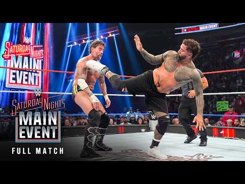 FULL MATCH: CM Punk vs. Jey Uso | World Heavyweight Title: Saturday Night’s Main Event, Nov. 1, 2025 thumbnail