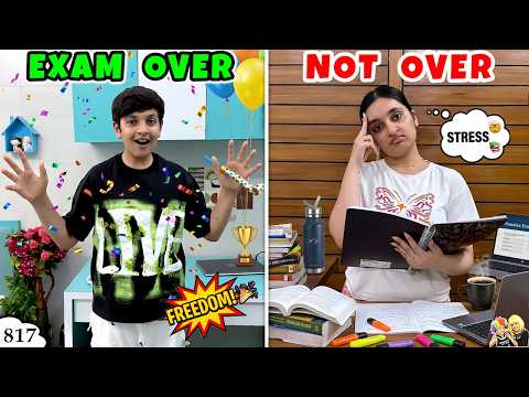 EXAM OVER NOT OVER | Ep 817 | After Exam Party Vlog | Aayu and Pihu Show thumbnail
