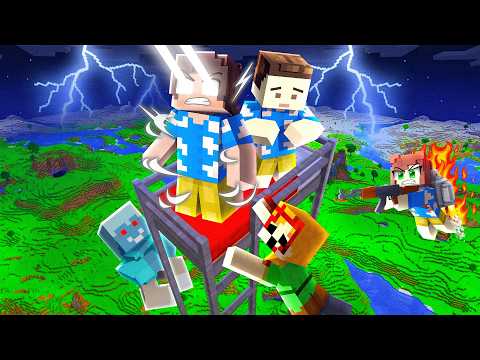 Minecraft AMA Dünyanın EN YÜKSEK YATAĞINDA MAHSUR KALDIM thumbnail