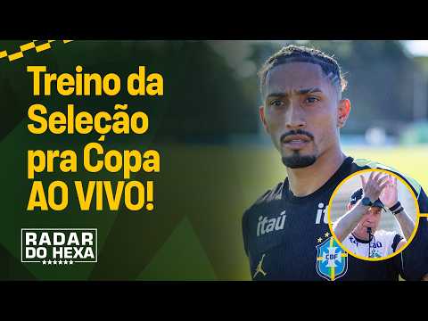 AO VIVO! TREINO DA SELEÇÃO BRASILEIRA PARA A COPA DO MUNDO | DE PLACA thumbnail