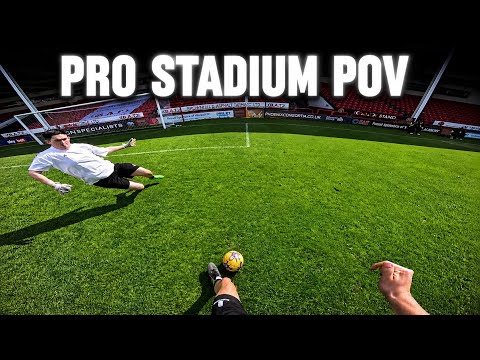 PRO STADIUM POV! Can CROUCHY FC secure a win against a team of professional footballers?? thumbnail