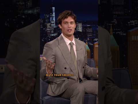 #NicholasGalitzine was "pooping a lot" while preparing for his role as He-Man in 😭 #FallonTonight thumbnail