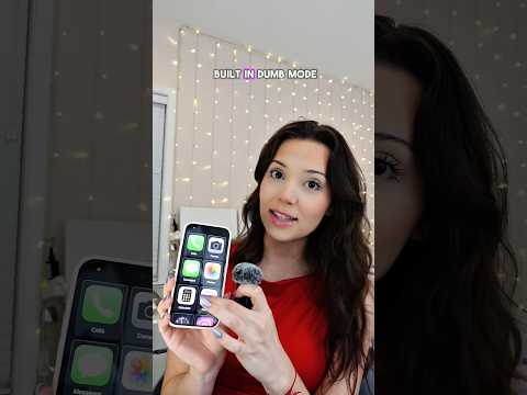 Your iPhone has a built in dumb mode!!  #iphone #iphonehack #phonetips thumbnail