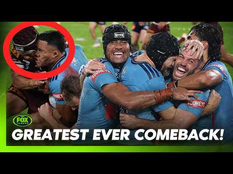 Origin Erupts after Kalyn Ponga SEND OFF 😱💥 Teddy & Cleary seal NSW Comeback | Fox Sports News thumbnail