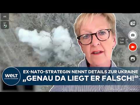PUTINS KRIEG: "Center of Gravity"! Ex-Nato-Strategin enthüllt Taktik der Ukraine gegen Russland thumbnail