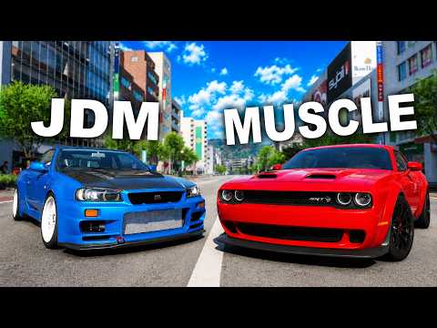 JDM vs MUSCLE CARS! - Forza Horizon 6 thumbnail