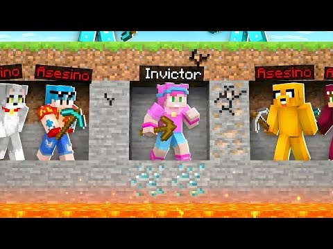 INVICTOR vs 10 CAZADORES en Minecraft 😱 LA PELÍCULA de MANHUNT thumbnail
