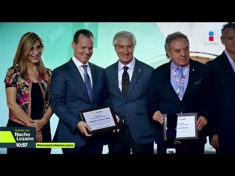 Consejo Empresarial Alianza por Iberoamérica reconoció a Olegario Vázquez Aldir | Nacho Lozano thumbnail