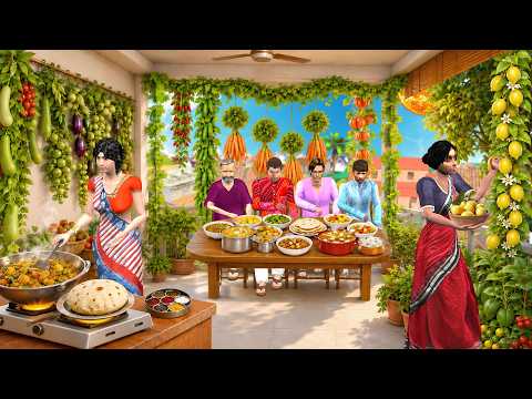 Garmi Mein Chhat Wali Thandi Rasoi Summer Open Kitchen | Comedy Hindi Kahaniya thumbnail