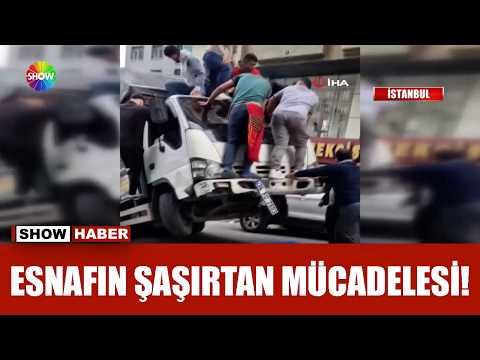 Kamyoneti düzeltmek için üstüne çıktılar! thumbnail