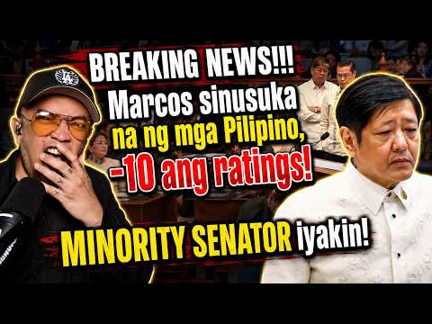 BREAKING NEWS!!! Marcos sinusuka na ng mga Pilipino, -10 ang ratings!  Rambulan sa Senado thumbnail