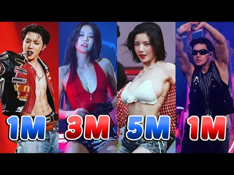 MOST VIEWED FANCAMS OF 2025! one fancam per idol thumbnail