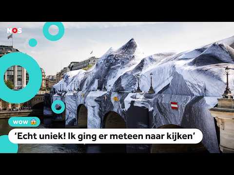 Kunstenaar verandert beroemde brug in een rotsblok thumbnail