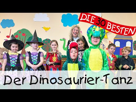 Der Dinosaurier-Tanz - Singen, Tanzen und Bewegen || Kinderlieder thumbnail