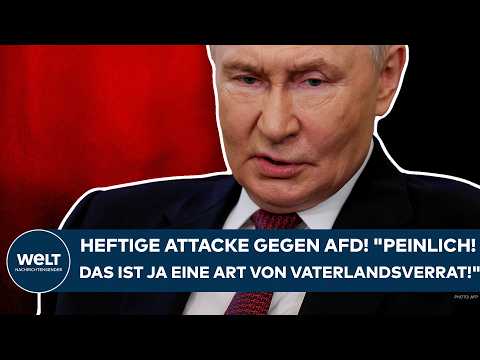 DEUTSCHLAND: Heftige Attacke gegen die AfD! "Peinlich! Das ist ja eine Art von Vaterlandsverrat!" thumbnail