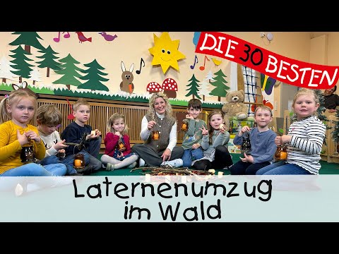 Laternenumzug im Wald - Singen, Tanzen und Bewegen || Kinderlieder thumbnail