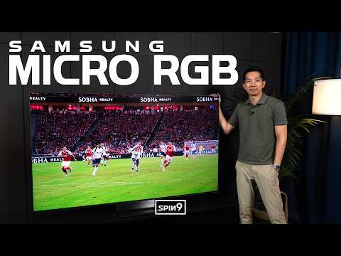 รีวิวทีวี Samsung Micro RGB AI TV — สเปคโหดขนาดนี้ ได้เวลาเปลี่ยนทีวีใหม่แล้วนะ thumbnail