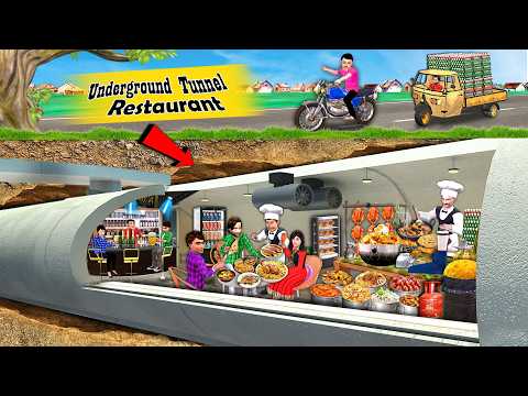 Garmi Mei Underground Tunnel Dhaba Tunnel Restaurant Chicken Biryani Street Food Hindi Kahaniya thumbnail