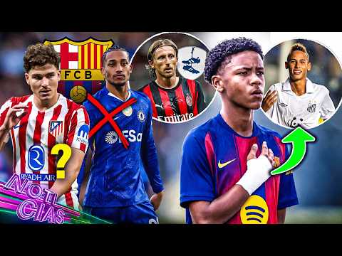 Barça va por "nuevo Neymar" | Modrić pone fecha a su retiro | ¡João no se mueve! ¿Y Julián? thumbnail