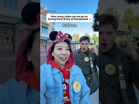We’ve never moved so FAST 💨 #disneyland #disneylandparis #yinrunandluke #couplechallenge #couple thumbnail