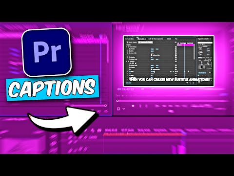 How To Create Automatic Subtitles With Animations in Adobe Premiere Pro thumbnail