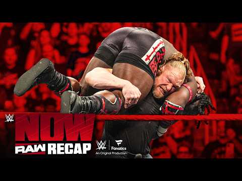 Brock Lesnar DISMANTLES Oba Femi in SHOCKING return | Raw Recap: WWE Now thumbnail