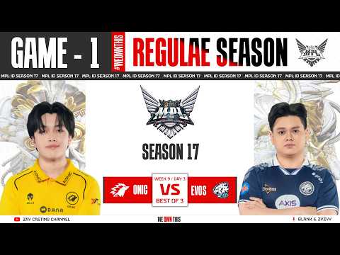 [Game - 1] ONIC Vs EVOS | MPL ID S17 thumbnail
