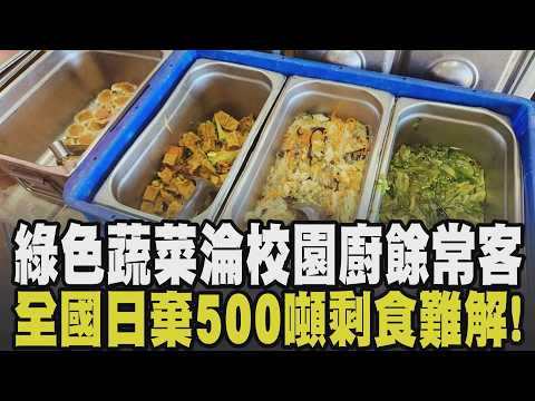 校園營養午餐你最愛吃哪一道? 學生依舊不愛「綠色蔬菜」淪廚餘常客 蒸蛋.咖哩最討學生歡心! 校園廚餘全國日棄500噸 剩食問題難解｜【話題懶人包】｜TVBS新聞 @TVBSNEWS01 thumbnail