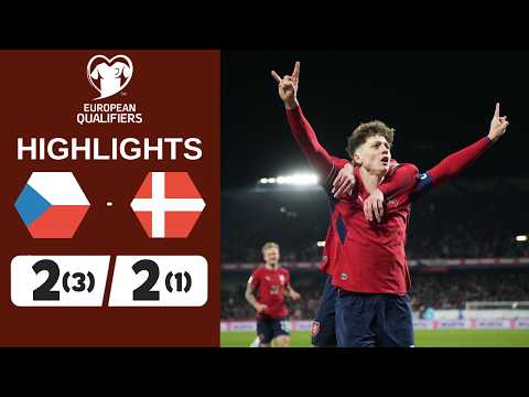 Czech Republic vs Denmark 2-2 (PEN 3-1) | Highlights | World Cup Qualifiers 2026 thumbnail