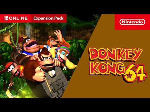 Donkey Kong 64 – Nintendo 64 – Nintendo Classics – Nintendo Switch Online + Expansion Pack thumbnail