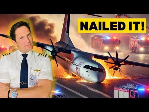 WHAT WE KNOW about the Q400 EMERGENCY LANDING and Engine FIRE - Explained by CAPTAIN JOE thumbnail