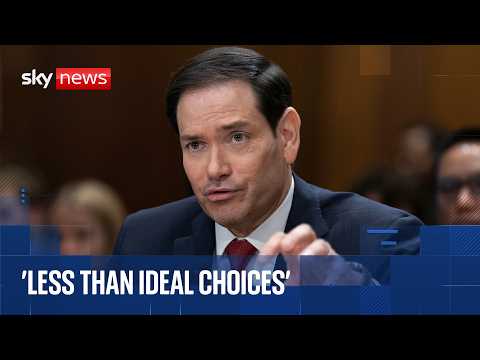 Marco Rubio faces grilling over Iran war in Senate thumbnail